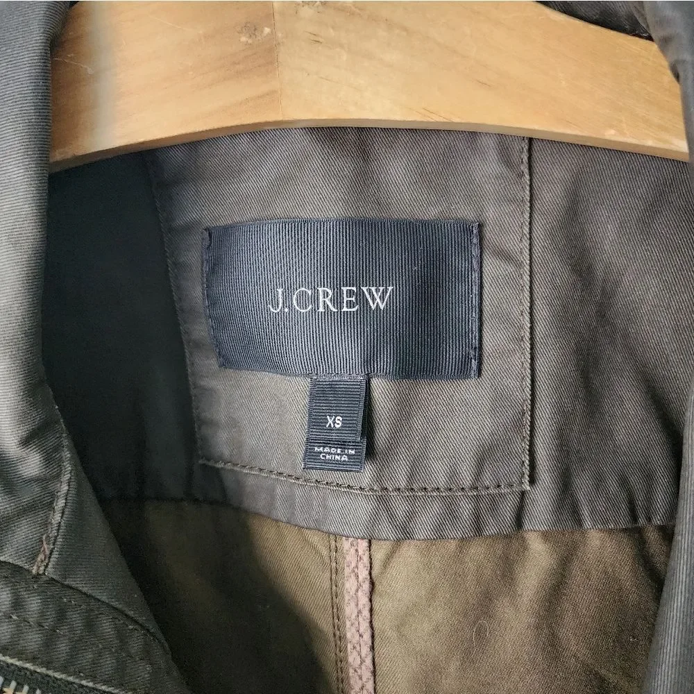 J crew utility cargo style jacket